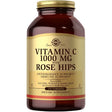 Frasco de suplemento Solgar Vitamina C con Rosa Mosqueta 1000 mg 250 tabletas