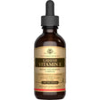 Frasco de suplemento Solgar Vitamina E Líquida 59 mL