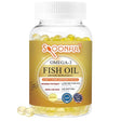 Frasco frontal de Spoonful Mini Omega 3, presentación de 120 cápsulas blandas
