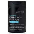 Frasco de Sports Research Omega-3 de Alaska de 30 cápsulas blandas