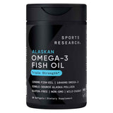 Frasco de Sports Research Omega-3 de Alaska de 30 cápsulas blandas