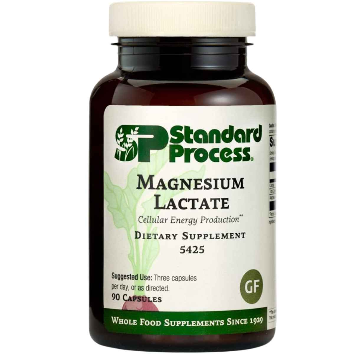 Standard Process lactato de magnesio, 60 tabletas