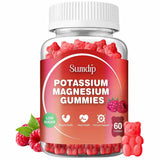 Frasco frontal de Sumdip Citrato de Potasio y Magnesio con 60 gomitas