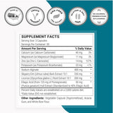 Información del suplemento SuperSmart Acid Balance Formula, 90 cápsulas vegetarianas.