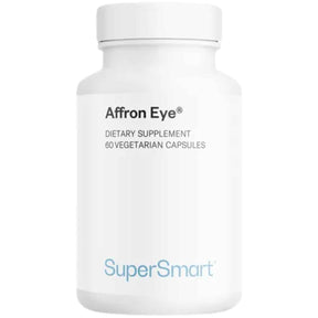Frasco de suplemento SuperSmart Affron Eye 60 cápsulas