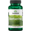 Frasco de suplemento Swanson Berberine HCl 60 cápsulas