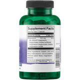 Etiqueta Supplement Facts del bisglicinato de magnesio Swanson de 90 cápsulas