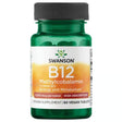 Frasco de suplemento Swanson Metilcobalamina 5000 mcg 60 tabletas veganas