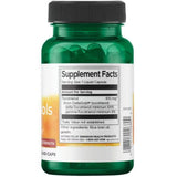 Tabla nutricional del suplemento Swanson Tocotrienoles 60 cápsulas líquidas