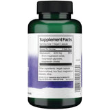 Tabla nutricional del suplemento Swanson Triple Magnesio 100 cápsulas