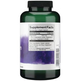 Tabla nutricional del suplemento Swanson Triple Magnesio 300 cápsulas
