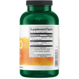 Tabla nutricional del suplemento Swanson Vitamina C con Rosa Mosqueta 500 mg 400 cápsulas