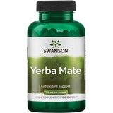 Swanson Yerba Mate, frasco de 120 cápsulas