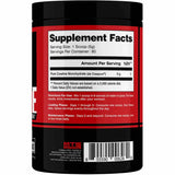 MTS Nutrition creatina monohidrato en polvo - 400 g - 80 Servicios -Tabla Nutricional - Haz Tu Pedido
