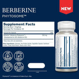 Berberina Solaray - Tabla de Ingredientes y Porciones.