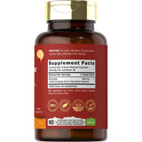 Tabla nutricional del suplemento Tahoe Nutritionals Citicolina 120 cápsulas