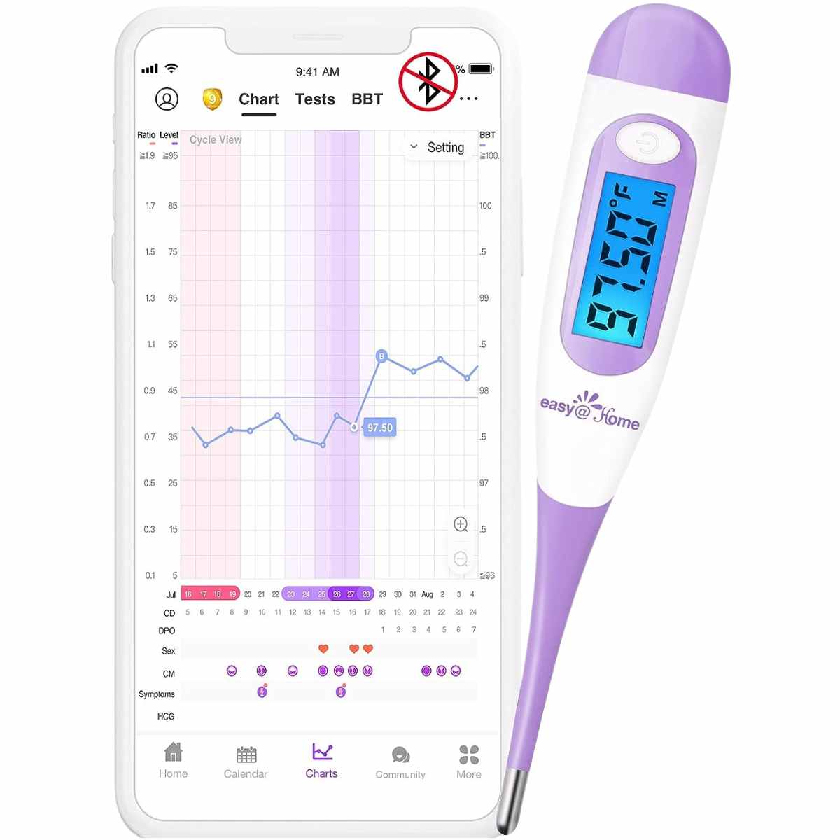 Termómetro Digital Basal Ebt-100 - Haz Tu Pedido