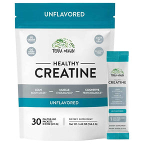 Terra Origin Monohidrato de Creatina 30 servicios en sobres