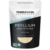 Bolsa de suplemento Terrasoul Superfoods Psyllium Husk Powder 1 lb.