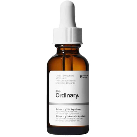 Frasco de sérum The Ordinary Retinol 0.5% en Escualano 30 ml Gotas