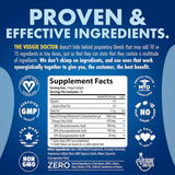 Tabla nutricional del suplemento The Veggie Doctor QWELL Omega-3 Vegano 60 cápsulas blandas