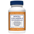 Frasco de suplemento The Vitamin Shoppe BioCell Collagen II 60 cápsulas vegetales