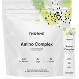 Bolsa de suplemento Thorne Complejo de Aminoácidos sabor limón 30 paquetes polvo