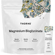 Imagen frontal de THORNE Magnesio bisglicinato, presentación de 30 sobres.