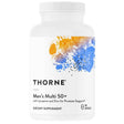 Frasco de suplemento Thorne Men's Multi 50+ 180 cápsulas