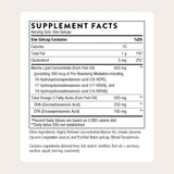 Información del suplemento THORNE Pro-Resolving Mediators omega 3 DHA EPA