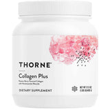 Frasco de suplemento THORNE RESEARCH Colágeno Plus Sabor Baya de la Pasión 495 g polvo