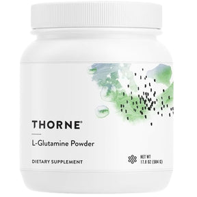 Frasco de suplemento Thorne Research L-Glutamina en Polvo 504 g