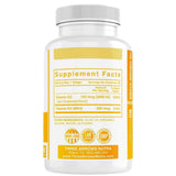 Tabla nutricional del suplemento THREE ARROWS Shine Vitamina D3 y K2 90 cápsulas