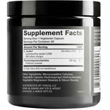 Tabla nutricional del suplemento Toniiq Lactobacillus Reuteri 50 Billion CFU 60 cápsulas