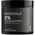 Frasco de suplemento Toniiq Rhodiola 600 mg 120 cápsulas