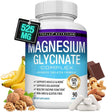 Toplux Nutrition glicinato de magnesio 525 mg por porción, frasco de 90 cápsulas