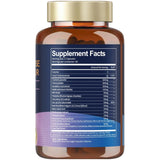 Tabla nutricional del suplemento Totaria Health Limpieza y Desintoxicación Renal 120 Cápsulas