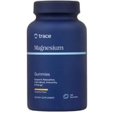 Frasco de Trace Minerals Magnesium Gummies sabor mandarina de 120 gomitas
