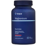 Frasco de Trace Minerals Magnesium Gummies sabor sandía de 120 gomitas