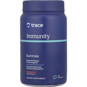 Frasco de suplemento Trace Vitamina C, Zinc y Vitamina D3 Cereza 60 gomitas