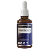 Tabla nutricional del suplemento Triquetra Health Yodo Naciente 59 ml