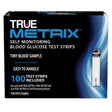 Caja de tiras reactivas TRUE METRIX para prueba de glucosa en sangre 100 tiras.