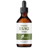 Frasco de suplemento Ultra6 Nutrition Vitamina D3 y K2 30 mL Gotas