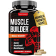 Frasco de suplemento UNALTERED Muscle Builder Ginseng Ashwagandha y Zinc 150 cápsulas