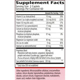 Tabla nutricional del suplemento Urinozinc Saw Palmetto + Beta Sitosterol 120 comprimidos