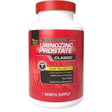 Frasco de suplemento Urinozinc Saw Palmetto formula Clásica 30 cápsulas