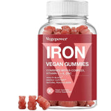 Frasco de suplemento Vegepower Hierro 90 gomitas