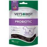 Bolsa de suplemento Vet's Best Probióticos para Perros 30 masticables