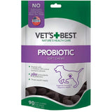 Bolsa de suplemento Vet's Best Probióticos para Perros 90 masticables