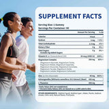 Información del suplemento VEV DeepCalm complejo de magnesio 14 en 1 350 mg 90 gomitas